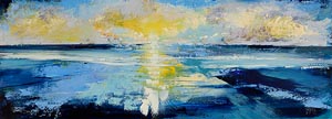 Paula McKinney, Shimmering Sunrise at Morgan O'Driscoll Art Auctions