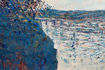Arthur K. Maderson, Early Morning, River Dordogne at Morgan O'Driscoll Art Auctions