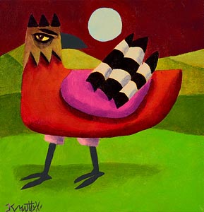 Graham Knuttel (1954-2023), Bird of Paradise at Morgan O'Driscoll Art Auctions
