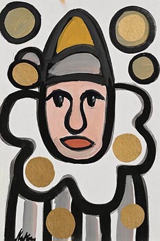 Markey Robinson, Clown at Morgan O'Driscoll Art Auctions