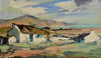 Kenneth Webb, Cottages by the Coast at Morgan O'Driscoll Art Auctions