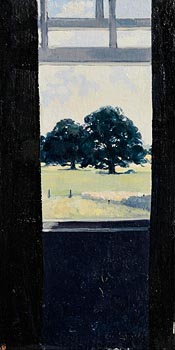 Hector McDonnell, Window at Loudham at Morgan O'Driscoll Art Auctions