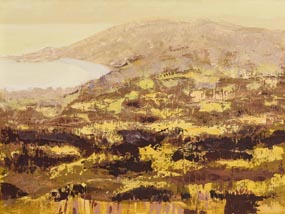 Arthur Armstrong, Landscape with Gorse at Morgan O'Driscoll Art Auctions