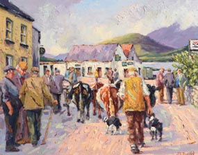 James S. Brohan, Leenane, Connemara at Morgan O'Driscoll Art Auctions