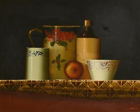 Martin Mooney, Still Life With Porcelain (2007) at Morgan O'Driscoll Art Auctions