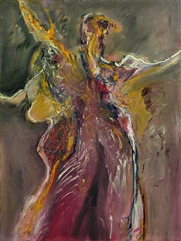 Gerald Davis, Rising (1987) at Morgan O'Driscoll Art Auctions