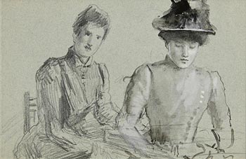 John Butler Yeats, The Yeats Sisters at Morgan O'Driscoll Art Auctions