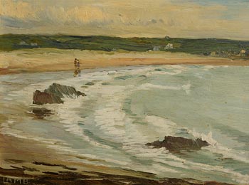 Charles Vincent Lamb, Bunmahon Bay, Co. Waterford at Morgan O'Driscoll Art Auctions