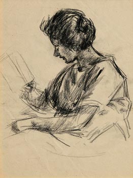 Roderic O'Conor, Lady Reading at Morgan O'Driscoll Art Auctions
