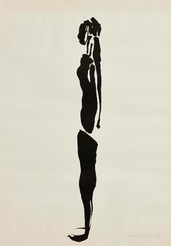 Louis Le Brocquy, Fedelm (1970) at Morgan O'Driscoll Art Auctions