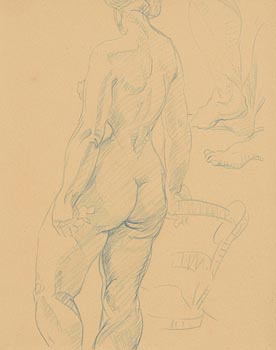 Mary Swanzy, Nude Study at Morgan O'Driscoll Art Auctions