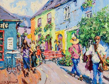 James S. Brohan, The Milk Market at Morgan O'Driscoll Art Auctions
