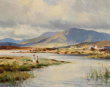 Maurice Canning Wilks, The Currane River, near Waterville, Co. Kerry at Morgan O'Driscoll Art Auctions