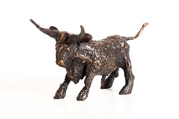 John Behan, Longhorn Bull at Morgan O'Driscoll Art Auctions