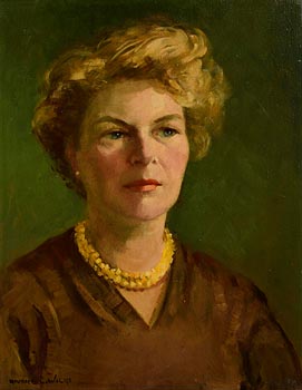 Maurice Canning Wilks, Portrait of a Lady at Morgan O'Driscoll Art Auctions