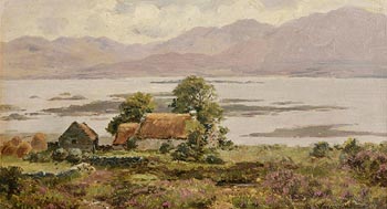 Alexander Williams, A Mountain Farm, Kenmare Bay at Morgan O'Driscoll Art Auctions