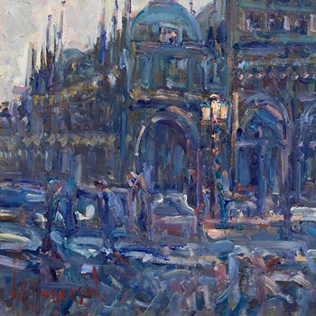 Arthur K. Maderson, Venice, Dusk at Morgan O'Driscoll Art Auctions
