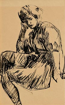 Roderic O'Conor, Seated Lady at Morgan O'Driscoll Art Auctions