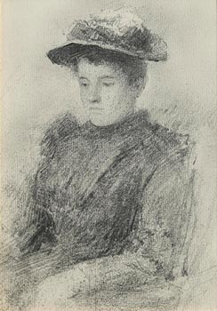 John Butler Yeats, Seated Young Lady at Morgan O'Driscoll Art Auctions