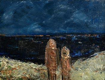 Daniel O'Neill, Figures in Landscape at Morgan O'Driscoll Art Auctions