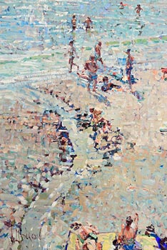 Arthur K. Maderson, Beach Study, Lerici at Morgan O'Driscoll Art Auctions