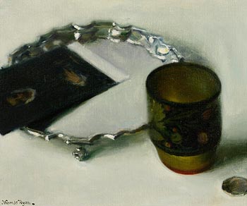 Thomas Ryan, Cup and Silver Salver (1981) at Morgan O'Driscoll Art Auctions