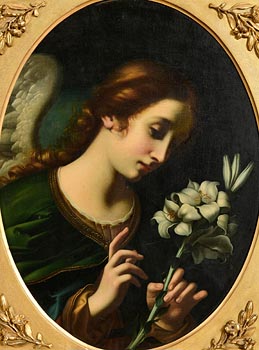 after Carlo Dolci, The Angel of the Annunciation at Morgan O'Driscoll Art Auctions
