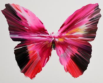 Damien Hirst, Spin Series - Butterfly (2009) at Morgan O'Driscoll Art Auctions