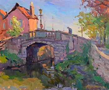 Sunny Apinchapong-Yang, Huband Bridge, Dublin (1988) at Morgan O'Driscoll Art Auctions
