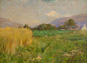 John Johnston, Harvest Time at Morgan O'Driscoll Art Auctions
