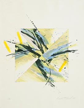 Charles Tyrrell, Untitled (Yellow)(1988) at Morgan O'Driscoll Art Auctions
