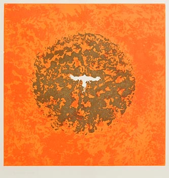 Anne Madden, Orange Dove at Morgan O'Driscoll Art Auctions