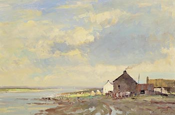James Longueville, The Farm, Connemara at Morgan O'Driscoll Art Auctions