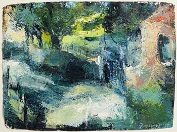 Donald Teskey, The Road Bends (1997) at Morgan O'Driscoll Art Auctions