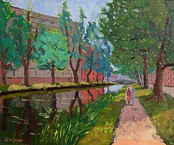 Anthony McCarthy, Canal near Grand Parade at Morgan O'Driscoll Art Auctions