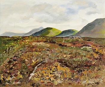 Jack Bloom, Achill August, Primeval Landscape at Morgan O'Driscoll Art Auctions