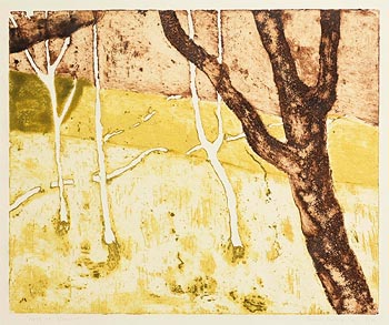 Patrick Hickey, Trees at Glencree, Co. Wicklow (1974) at Morgan O'Driscoll Art Auctions