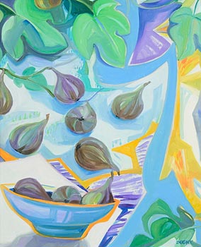 Gillian Deeny, Still Life - Bowl of Figs at Morgan O'Driscoll Art Auctions
