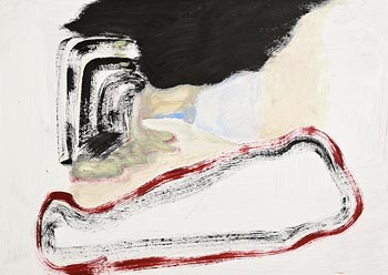Peter Langan, Style 3 and Red Abstract at Morgan O'Driscoll Art Auctions