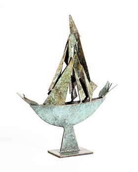 Ray Delaney, Butterfly Boat (2023) at Morgan O'Driscoll Art Auctions