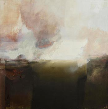 Colin Crotty, Landscape with Fire I (2000-'01) at Morgan O'Driscoll Art Auctions
