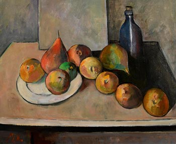 Peter Collis, Still Life - Fruit and Wine at Morgan O'Driscoll Art Auctions