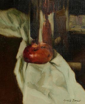 James English, Pomegranates and Flask (2002) at Morgan O'Driscoll Art Auctions