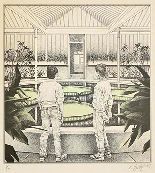 Robert Ballagh, Botanic Gardens (1987) at Morgan O'Driscoll Art Auctions