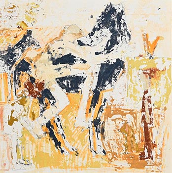 Julie Poulsen, The Orange Rooster (2021) at Morgan O'Driscoll Art Auctions