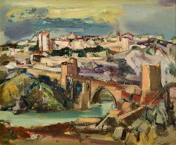 George F. Campbell, Toledo Spain at Morgan O'Driscoll Art Auctions