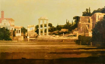 Martin Mooney, Light on Ruins, Roman Forum (1991) at Morgan O'Driscoll Art Auctions