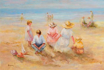 Elizabeth Brophy, The Seaside at Morgan O'Driscoll Art Auctions