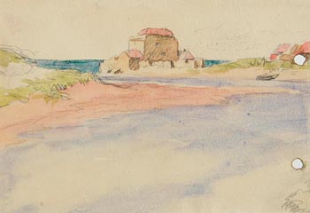 Jack Butler Yeats, The Estuary at Morgan O'Driscoll Art Auctions