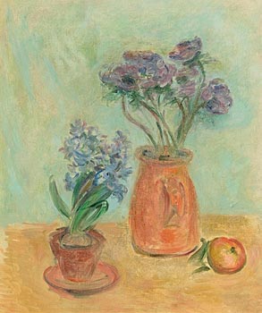 Stella Steyn, Still Life - Flowers and Fruit at Morgan O'Driscoll Art Auctions